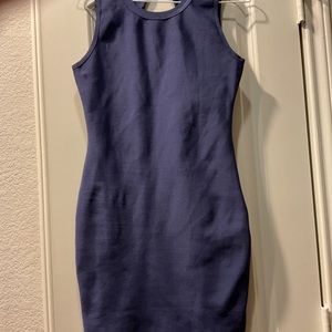 STELLA LUSE Sz M Slate Blue Body-con Dress